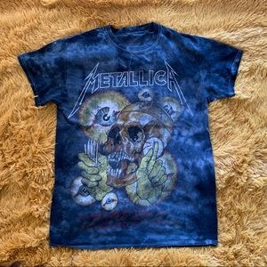 Metallic band Black t-shirt